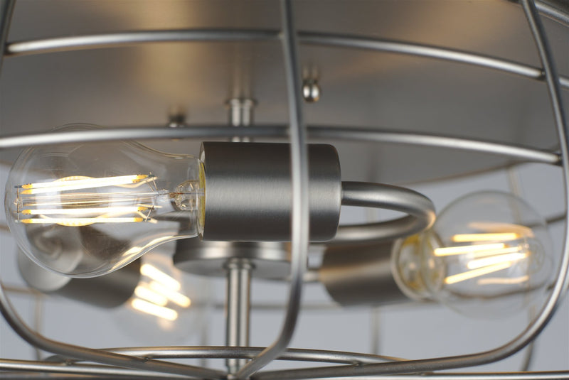 6W Dimmable LED (60W eq.) Classic Style Edison Bulbs, 2700K Warm White, 4 Pack