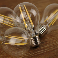 6W Dimmable LED (60W eq.) Classic Style Edison Bulbs, 2700K Warm White, 4 Pack