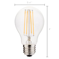 6W Dimmable LED (60W eq.) Bulb, 2700K Warm White