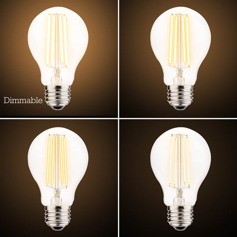 6W Dimmable LED (60W eq.) Bulb, 2700K Warm White