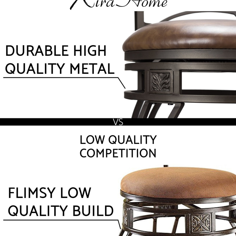 Monarch II 30" Swivel Bar Stool, Set of 2