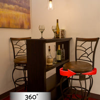 Monarch II 30" Swivel Bar Stool, Set of 2