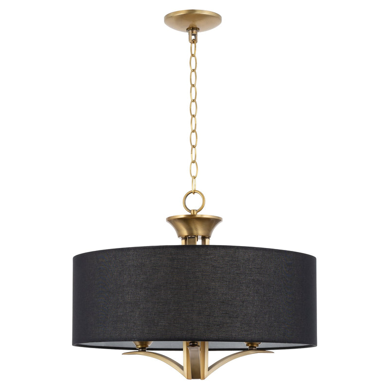 Alondra 20" Modern 3-Light Drum Chandelier