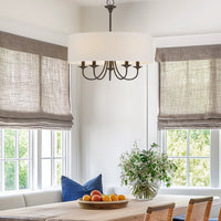 Quinn 22" Traditional 5-Light Chandelier