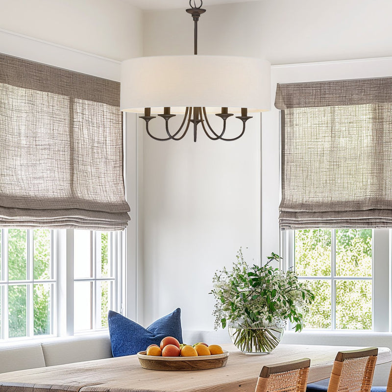 Quinn 22" Traditional 5-Light Chandelier