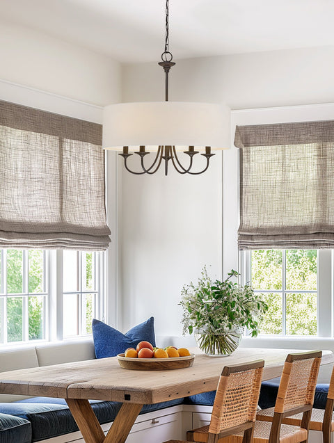 Quinn 22" Traditional 5-Light Chandelier