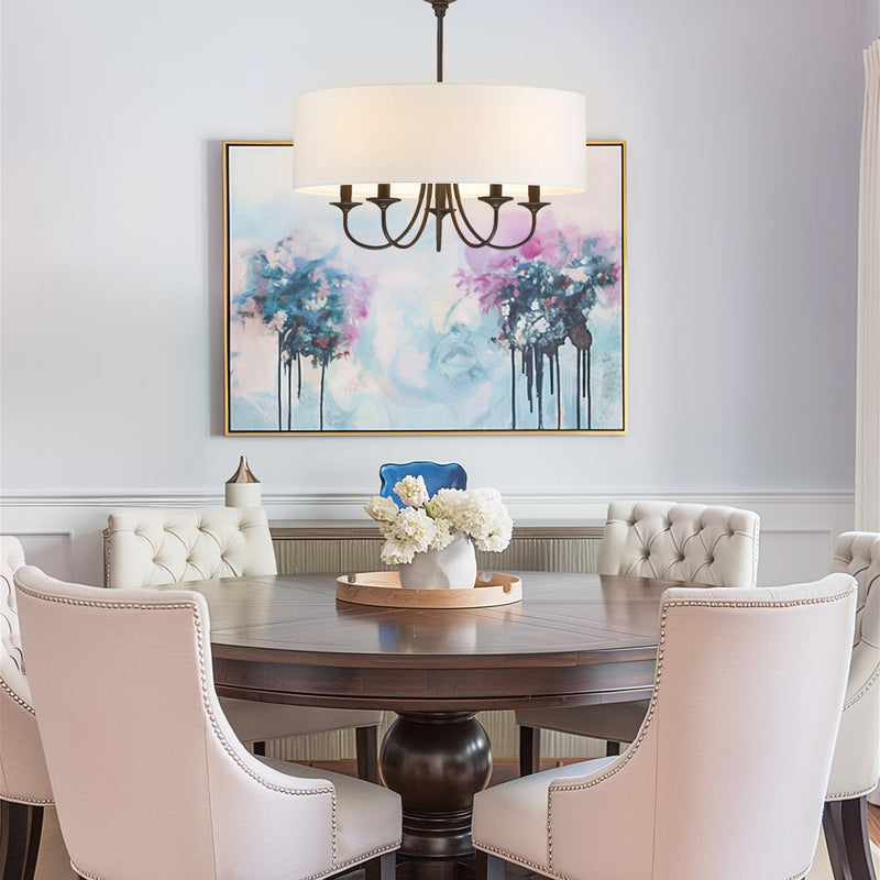 Quinn 22" Traditional 5-Light Chandelier