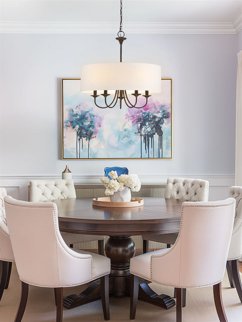 Quinn 22" Traditional 5-Light Chandelier