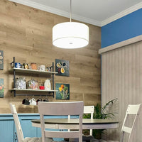 Nolan 18" Classic 3-Light Drum Pendant Chandelier