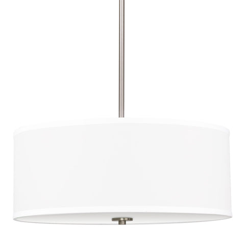 Nolan 18" Classic 3-Light Drum Pendant Chandelier
