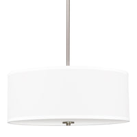 Nolan 18" Classic 3-Light Drum Pendant Chandelier