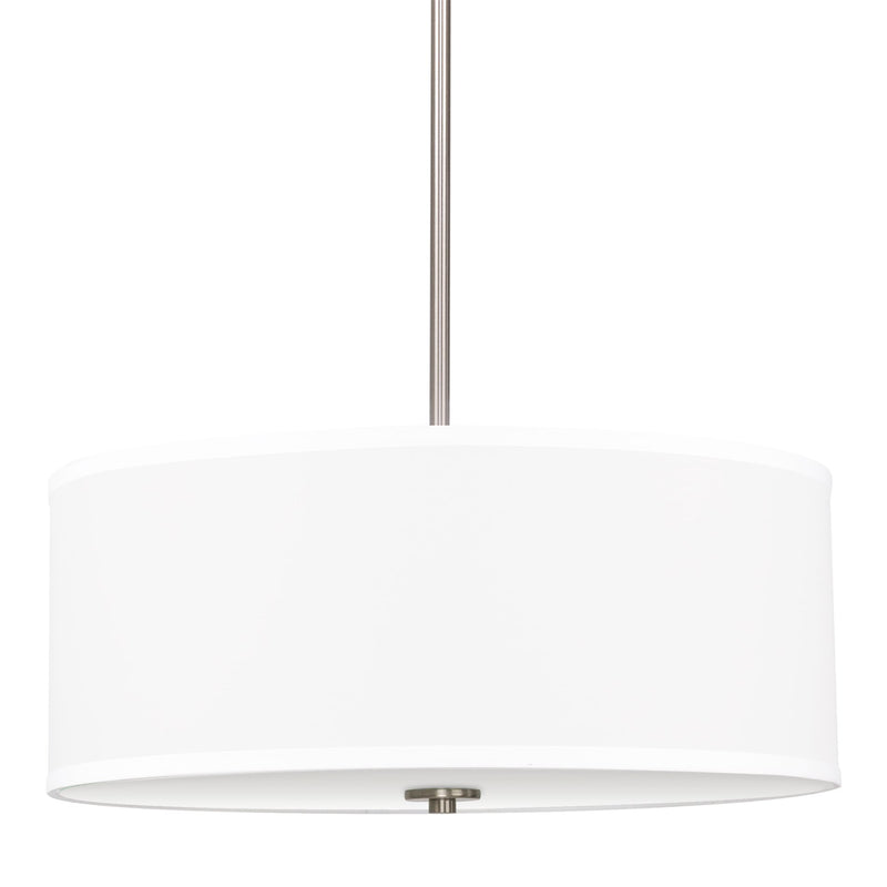 Nolan 18" Classic 3-Light Drum Pendant Chandelier