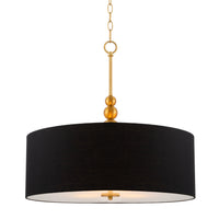 Adelade 22" Modern 3-Light Drum Pendant Chandelier