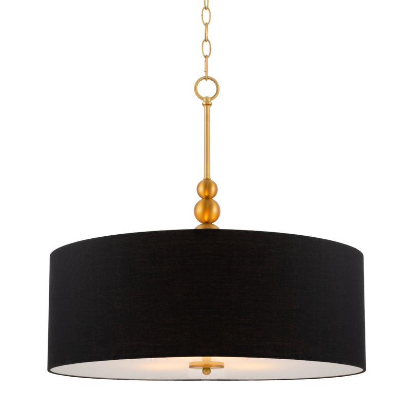 Adelade 22" Modern 3-Light Drum Pendant Chandelier