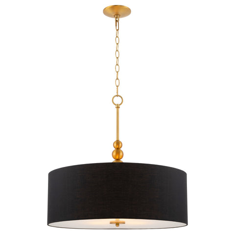 Adelade 22" Modern 3-Light Drum Pendant Chandelier