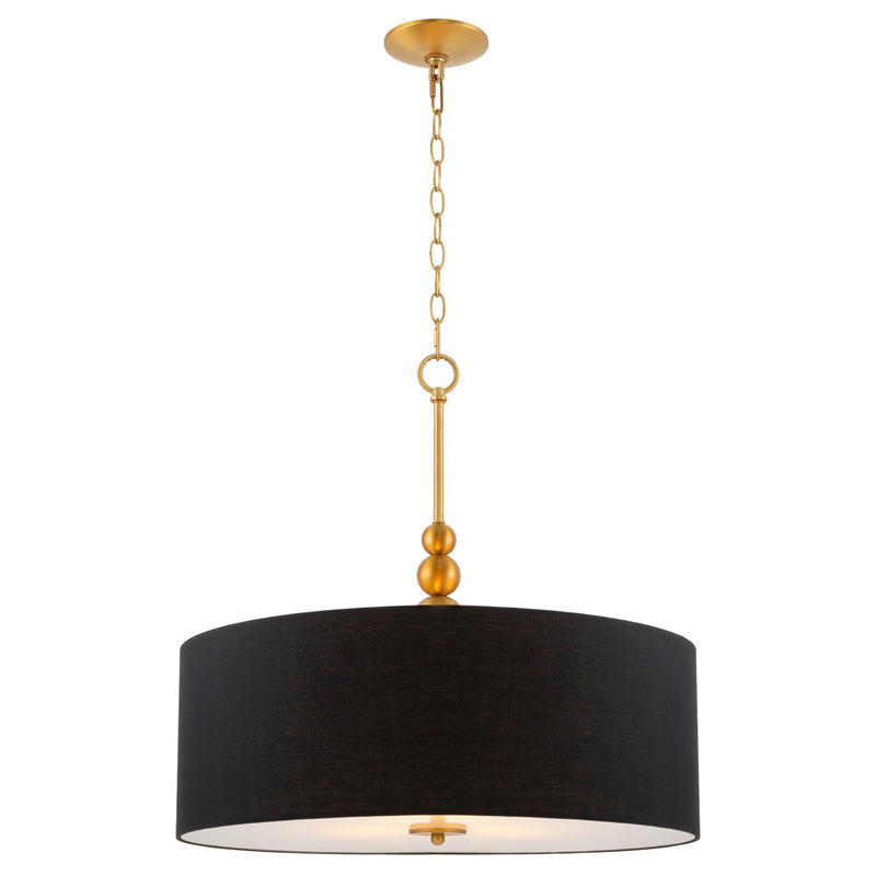 Adelade 22" Modern 3-Light Drum Pendant Chandelier