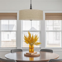 Adelade 23" Modern 3-Light Drum Pendant Chandelier