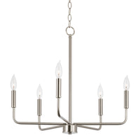 Camille 22" 5-Light Modern Chandelier