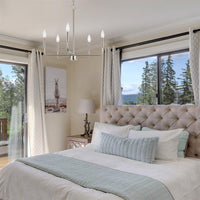 Camille 22" 5-Light Modern Chandelier