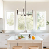 Camille 22" 5-Light Modern Chandelier