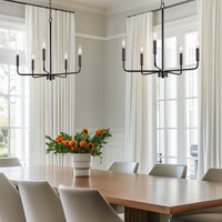 Camille 22" 5-Light Modern Chandelier