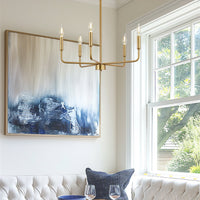 Camille 22" 5-Light Modern Chandelier