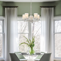Windsor 19" Modern/Contemporary 5-Light Chandelier