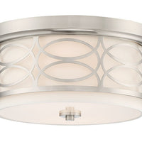 Sienna 13" Modern 2-Light Flush Mount Ceiling Light