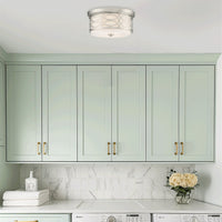 Sienna 13" Modern 2-Light Flush Mount Ceiling Light