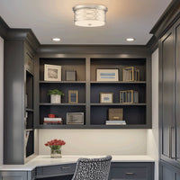 Sienna 13" Modern 2-Light Flush Mount Ceiling Light