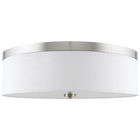 Walker 20" Large Mid-Century Modern 3-Light Flush Mount Ceiling Light