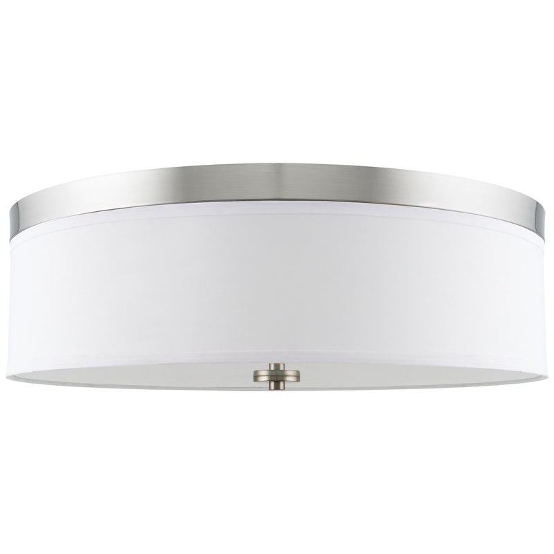 Walker 20" Large Mid-Century Modern 3-Light Flush Mount Ceiling Light