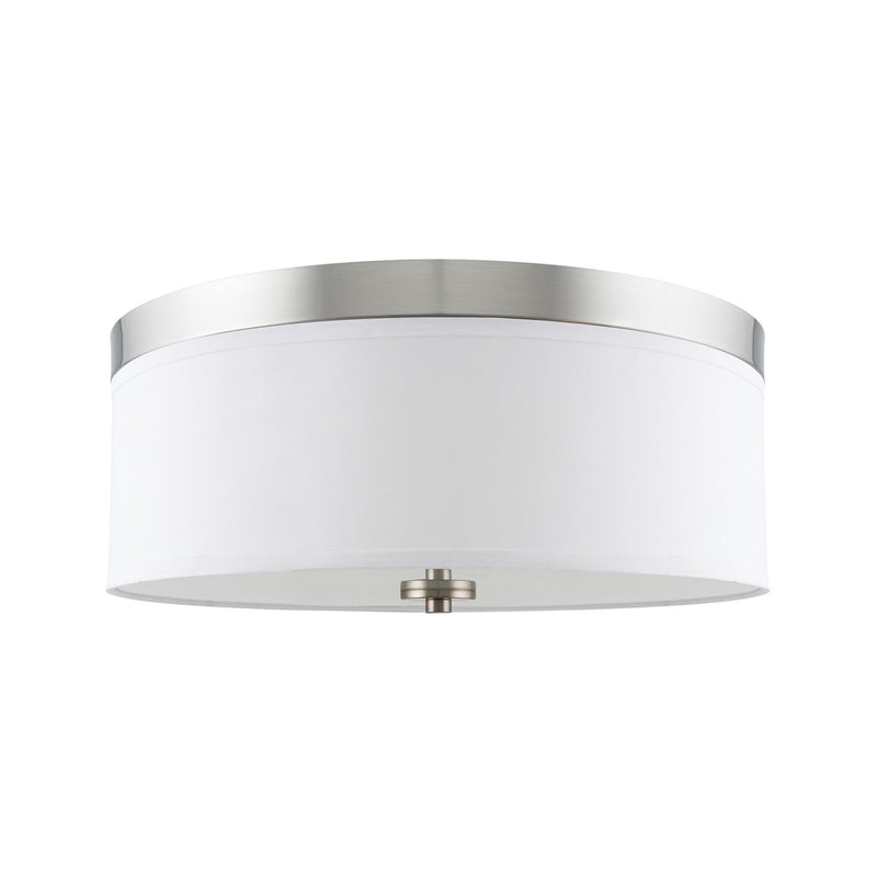 Walker 15" Mid-Century Modern 3-Light Flush Mount Ceiling Light
