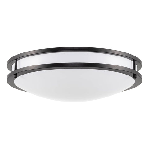 Brighton 16" Modern 2-Ring LED (24W) Flush Mount Ceiling Light