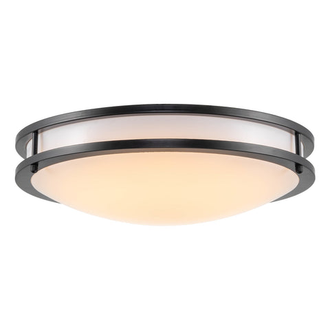 Brighton 16" Modern 2-Ring LED (24W) Flush Mount Ceiling Light