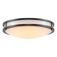 Brighton 16" Modern 2-Ring LED (24W) Flush Mount Ceiling Light