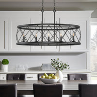 Eleanor 33" 5-Light Traditional Kitchen Island Light