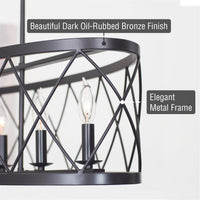 Eleanor 33" 5-Light Traditional Kitchen Island Light