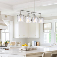 Monroe 28" Modern 4-Light Island Light