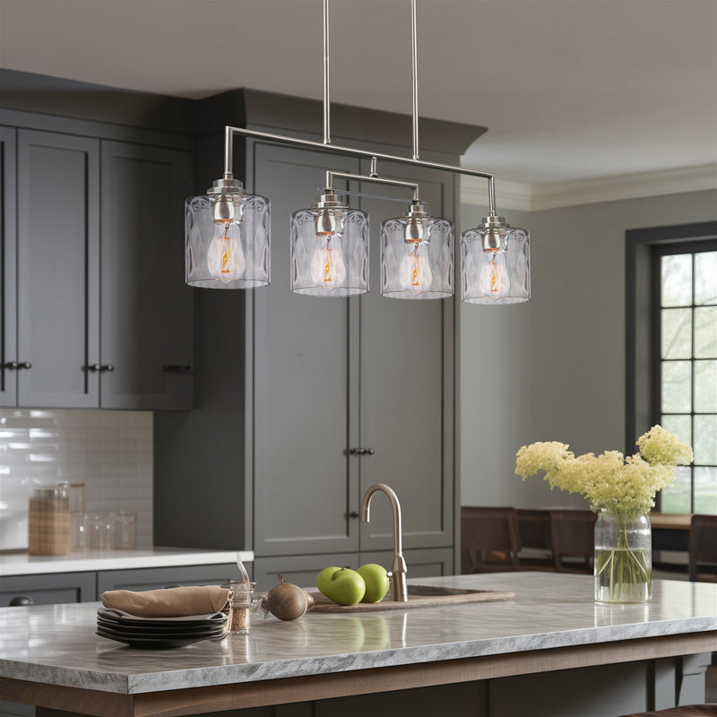 Monroe 28" Modern 4-Light Island Light