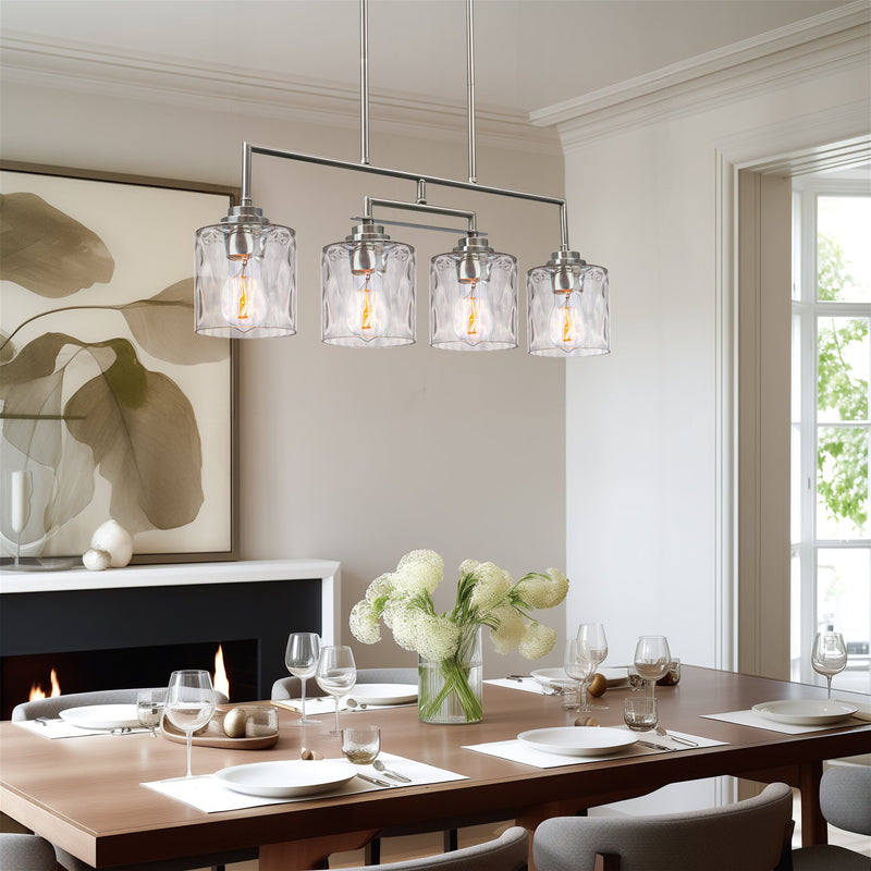 Monroe 28" Modern 4-Light Island Light