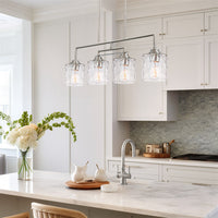 Monroe 28" Modern 4-Light Island Light