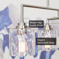 Monroe 28" Modern 4-Light Island Light