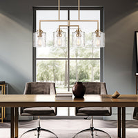 Monroe 28" Modern 4-Light Island Light