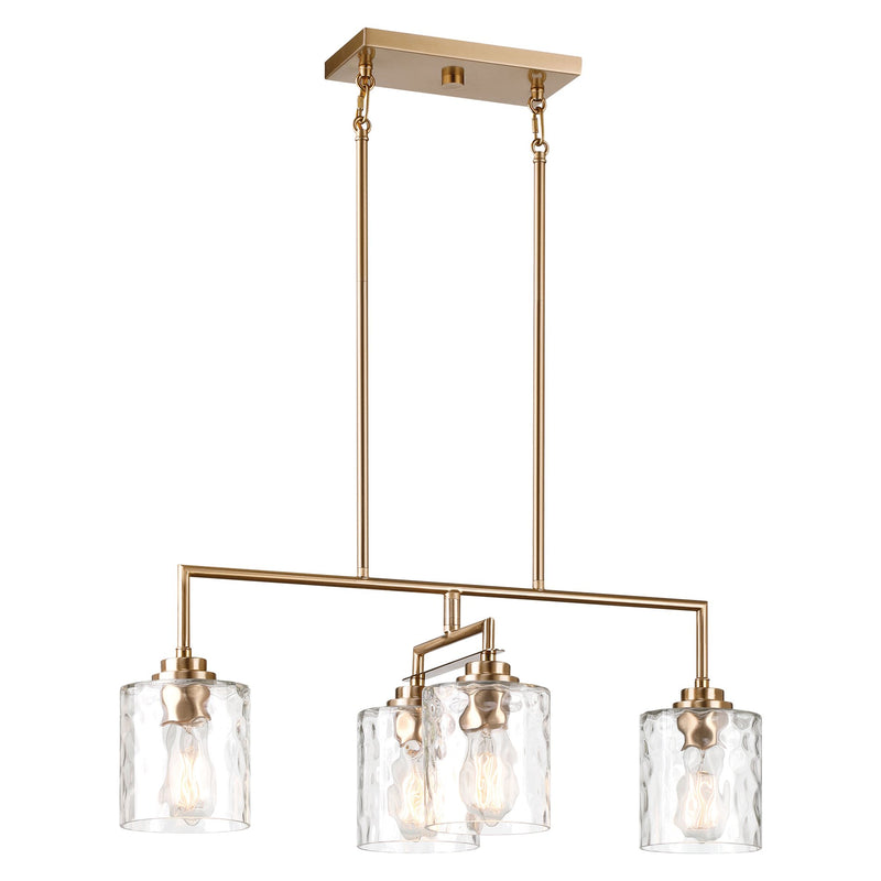 Monroe 28" Modern 4-Light Island Light