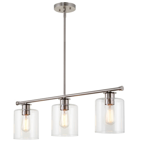 Sloane 31" 3-Light Modern Industrial Farmhouse Island Light