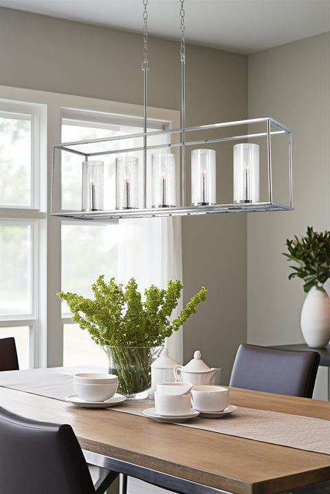 Keller 41" 5-Light Modern Island Light