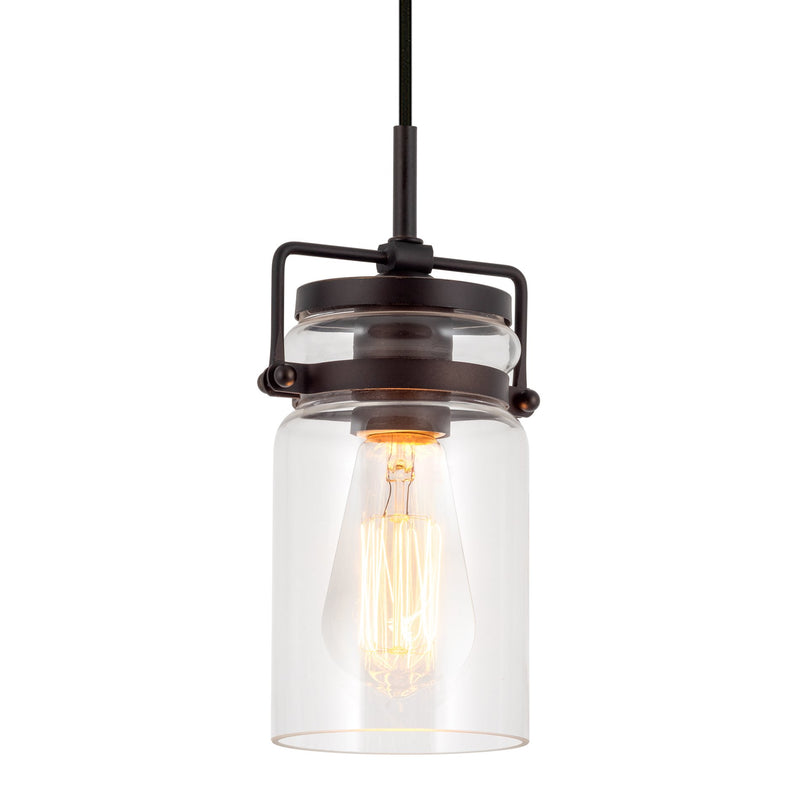 Wyer 8" Modern Industrial / Farmhouse Pendant Light