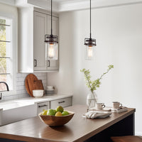 Wyer 8" Modern Industrial / Farmhouse Pendant Light