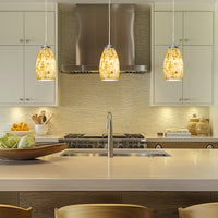 Coast 9" Modern Oval Mini Pendant Light